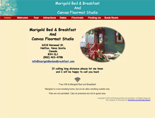 Tablet Screenshot of marigoldbedandbreakfast.com